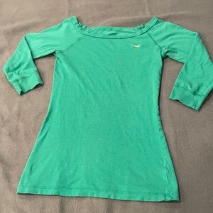 Stretchy Hollister 3/4 Sleeve Tee